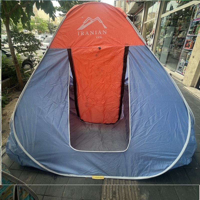 چادر مسافرتی 12 نفره مدل برنو کف ضخیم ارتفاع افرود کمپ  جنگل سفر کوه خیمه کد 83